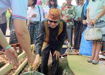 Laying of the First Stone of the eLBajo Commodus Polytechnic Campus