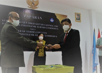 Serah Terima Jabatan dan Pelantikan Direktur Kampus Politeknik eLBajo Commodus 